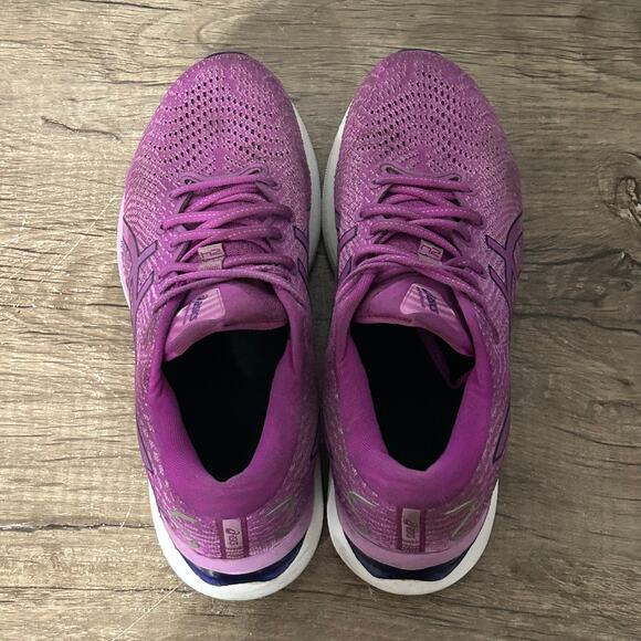 Asics Gel Cumulus 24 Women’s Athletic Running Shoes Size 8 Purple - Picture 7 of 8